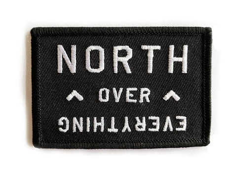 NORTH OVER EVERYTHING Canada Iron-On Patch