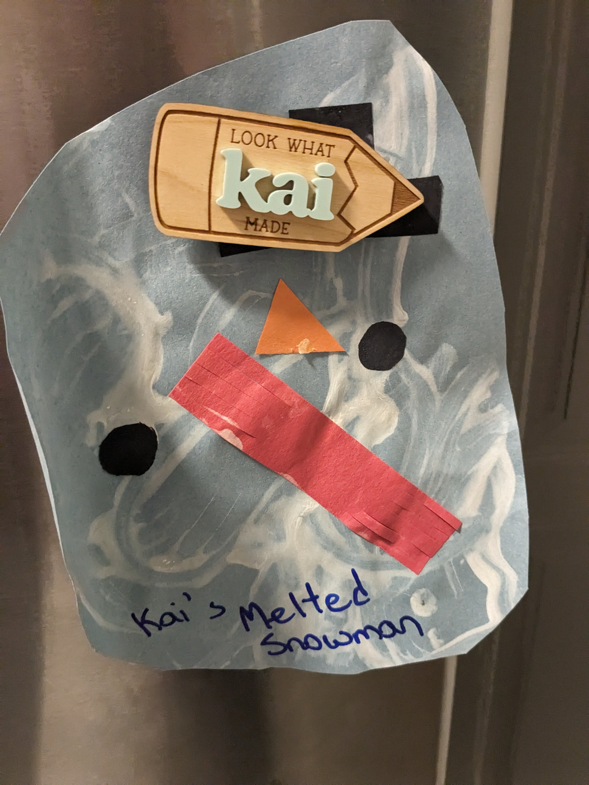 'I Made This' Kids Custom Name Magnets