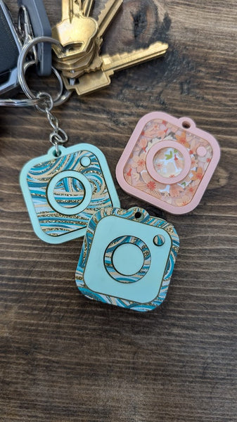 NFC Social Media Keychains