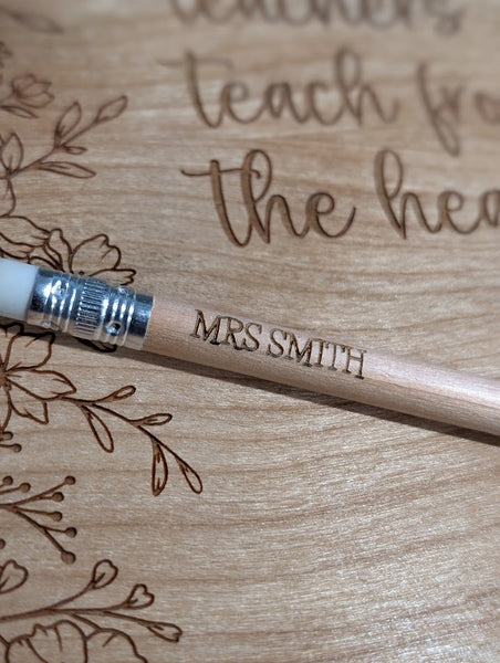 Personalized Wood Notebook