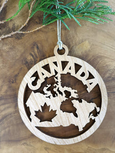 Canada Christmas Tree Ornament
