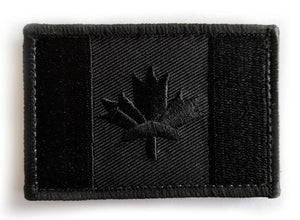 Canadian Flag Morale Patch - Velcro-Backed Embroidery