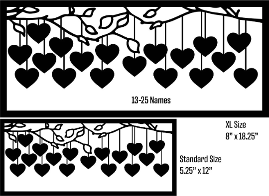 Family Tree Wood Frame - Fully Customized, Mother's Day, Father's Day, Grandma Gift, Adoption Gift