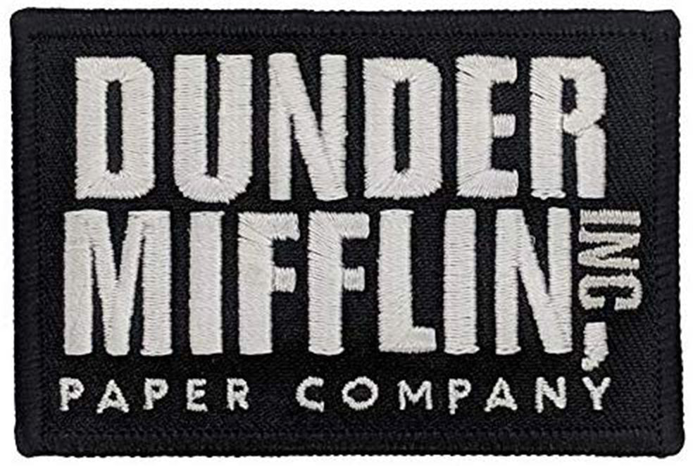 Dunder Mifflin - The Office Patch (Iron-On)