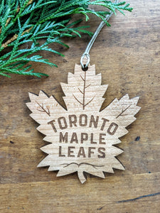 Handmade Toronto Maple Leafs Christmas Ornament (Personalization Available) Active
