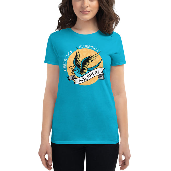 Bluebirds Int'l Women's short sleeve t-shirt (personalized)