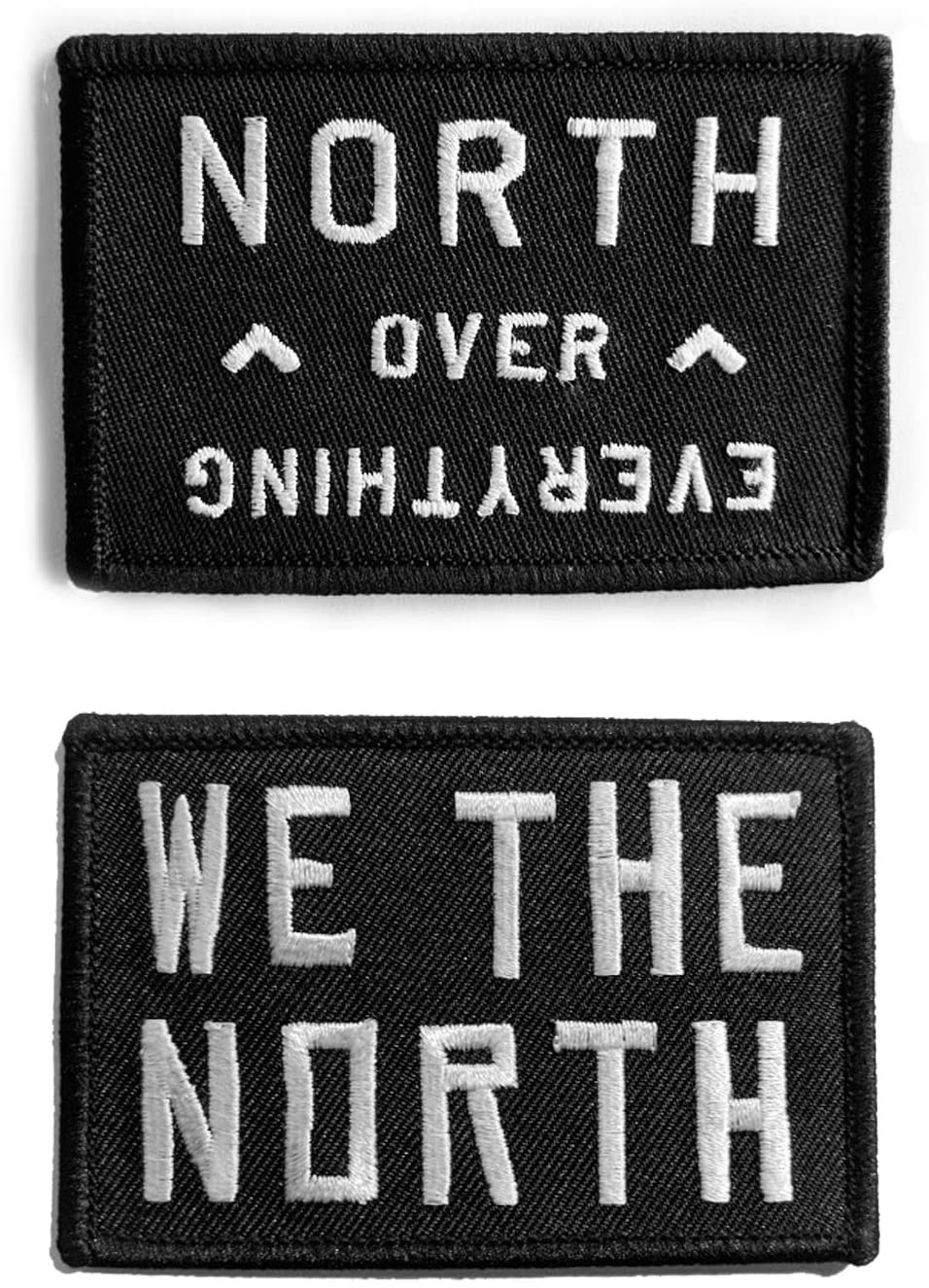 WE THE NORTH / North Over Everything combo set - Iron-on Patches